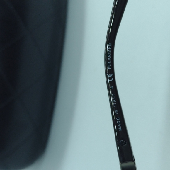 Chanel polarized aviator sunglasses 4179 brown lenses - Picture 5 of 7